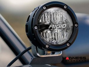 Toyota Tundra A-Pillar LED Light Mount Kit - Rigid Industries - 360-Series - 4in Toyota Tundra A-Pillar LED Light Mount Kit - Rigid Industries - 360-Series - 4in